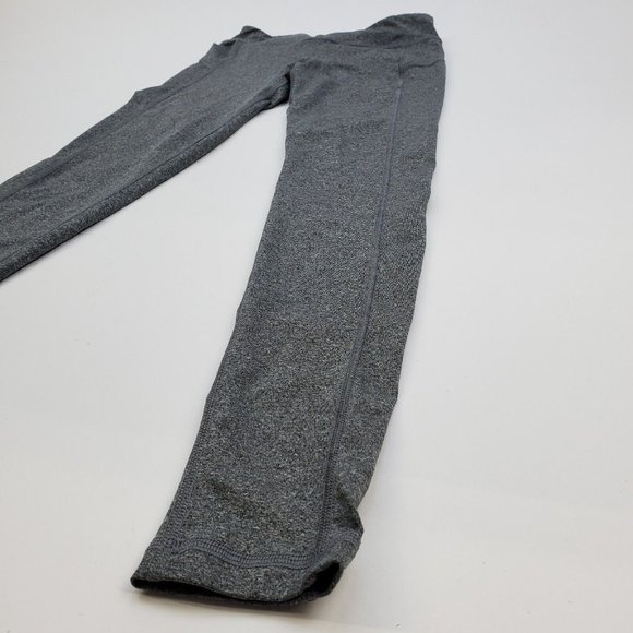 Aero Aeropostale Yoga Exercise Size Small Gray Poly Spandex stretch leggings EUC - Picture 3 of 9